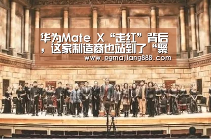 华为Mate X“走红”背后,这家制造商也站到了“聚光灯”下!‘PG官网’(图2) PG麻将在线玩